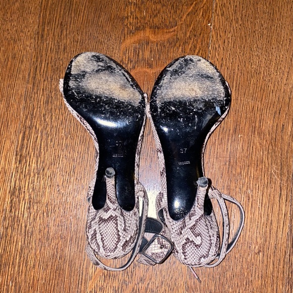 Alexander wang snake embossed leather Antonia sandal size 37 - Picture 4 of 4